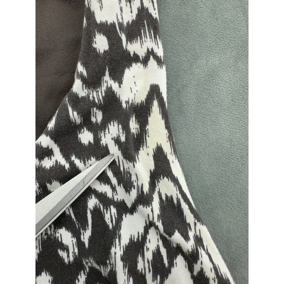 INC International Concepts Dress XL Print Sleeveless Brown White Casual - Picture 8 of 9